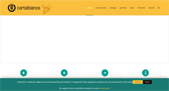 Desktop Screenshot of cartabianca.com